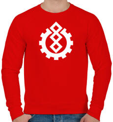 printfashion Szimbólum - Férfi pulóver - Piros (6035559)
