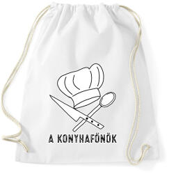 printfashion konyhafőnök - Sportzsák, Tornazsák - Fehér (7553333)