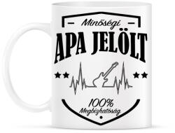 printfashion Gitáros apajelölt - Bögre - Fehér (965056)