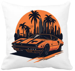 printfashion Classic car - Párnahuzat, Díszpárnahuzat - Fehér (16118458)