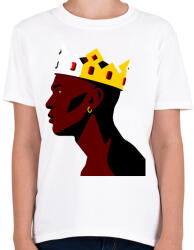 printfashion King Jordan - Gyerek póló - Fehér (3260670)