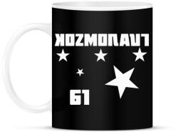 printfashion KOZMONAUT - Bögre - Fekete (793273)
