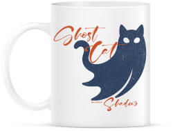 printfashion Ghost Cat Shadow - Bögre - Fehér (16856414)