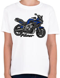printfashion fz6kék - Gyerek póló - Fehér (2902588)