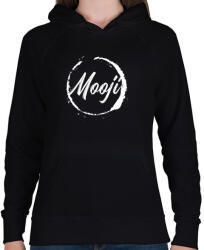 printfashion Mooji - Női kapucnis pulóver - Fekete (10898357)