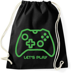 printfashion Gamer - Sportzsák, Tornazsák - Fekete (4228686)