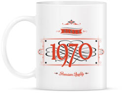 printfashion since-1970-red-black - Bögre - Fehér (790673)