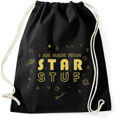 printfashion I am made from star stuf - Sportzsák, Tornazsák - Fekete (7330344)