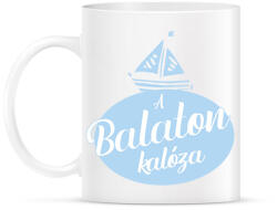 printfashion A Balaton kalóza - Bögre - Fehér (6990729)