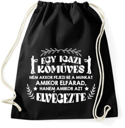 printfashion Egy igazi kőműves - Sportzsák, Tornazsák - Fekete (10292046)