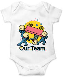 printfashion our team csapatpóló - Baba Body - Fehér (15928457)