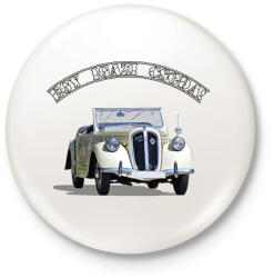 printfashion Skodás csoda - Kitűző, hűtőmágnes - Fehér (5717507)