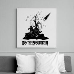 printfashion evolution - Vászonkép - Fehér (6628082)