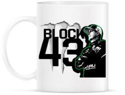 printfashion Ken Block zöld - Bögre - Fehér (12347563)