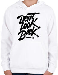 printfashion dont look back - Gyerek kapucnis pulóver - Fehér (13485976)