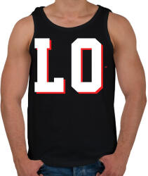 printfashion Love páros minta szerelem - Férfi atléta - Fekete (11476833)