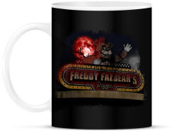 printfashion Fnaf tábla - Bögre - Fekete (14642595)