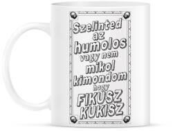 printfashion Fikusz Kukisz - Bögre - Fehér (6097731)