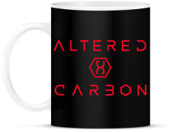 printfashion Altered Carbon logo - Bögre - Fekete (2549868)