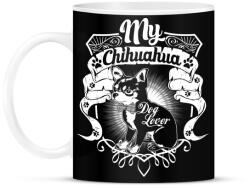 printfashion Kutyabarát - Bögre - Fekete (792300)