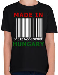 printfashion MADE IN HUNGARY - Gyerek póló - Fekete (4571542)