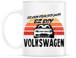 printfashion Ez nem csak egy autó ez egy VOLKSWAGEN - Bögre - Fehér (16458637)