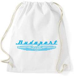 printfashion budapest-ikarus-cyan - Sportzsák, Tornazsák - Fehér (557974)