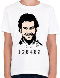 printfashion El Patron - Gyerek póló - Fehér (2759530)