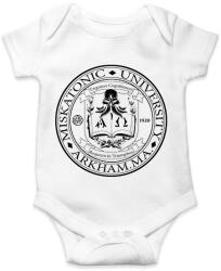 printfashion Miskatonic University (fekete) - Baba Body - Fehér (11390706)