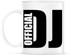 printfashion Official Dj - Bögre - Fehér (11807260)