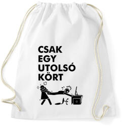 printfashion Funny Gamer - Sportzsák, Tornazsák - Fehér (5709036)