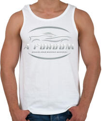 printfashion A fordom nélkül - Férfi atléta - Fehér (6124531)
