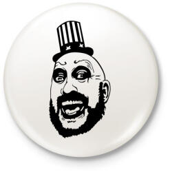 printfashion Captain Spaulding - Kitűző, hűtőmágnes - Fehér (3075504)