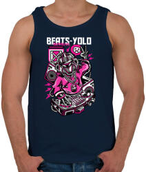 printfashion Ütős - Férfi atléta - Sötétkék (122537)