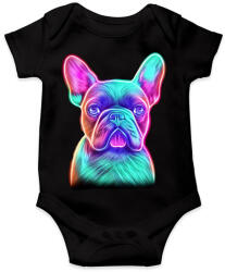 printfashion Francia bulldog - Baba Body - Fekete (13376244)