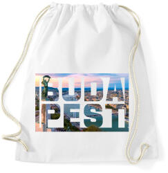 printfashion Budapest 4 - Sportzsák, Tornazsák - Fehér (12348624)