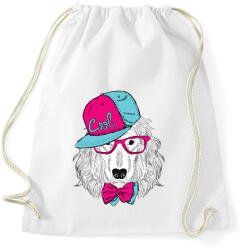 printfashion Snapback Dog - Sportzsák, Tornazsák - Fehér (1260905)
