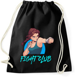 printfashion Fight Club Girls - Sportzsák, Tornazsák - Fekete (5315982)