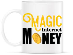 printfashion Magic-internet-money - Bögre - Fehér (6057203)