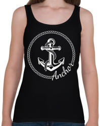 printfashion Anchor - Női atléta - Fekete (2851800)