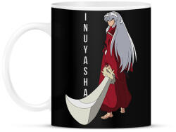 printfashion Inuyasha Anime - Bögre - Fekete (6571683)