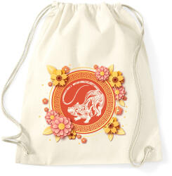 printfashion A patkány éve - Sportzsák, Tornazsák - Natúr (13471674)