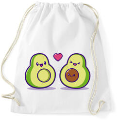 printfashion Avokádó család - Sportzsák, Tornazsák - Fehér (11903126)