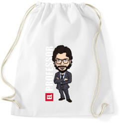 printfashion La casa de papel N5 - Sportzsák, Tornazsák - Fehér (5539077)