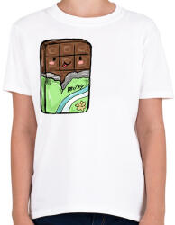 printfashion Csoki - Gyerek póló - Fehér (3994181)