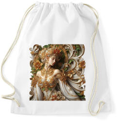 printfashion Virágkirálynő - Sportzsák, Tornazsák - Fehér (14796268)
