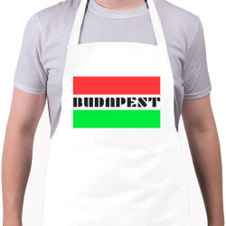 printfashion BUDAPEST - Kötény - Fehér (10129771)