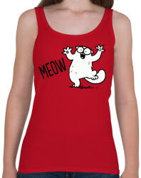 printfashion Meoww - Női atléta - Cseresznyepiros (2943292)