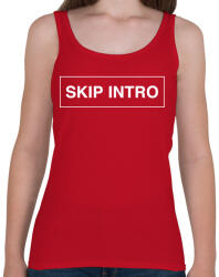 printfashion Skip Intro - Női atléta - Cseresznyepiros (1083035)