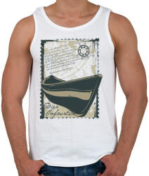 printfashion Szerencsétlen nap - Férfi atléta - Fehér (33358)